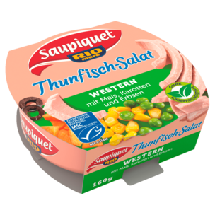 Saupiquet MSC Thunfisch-Salat Western 160g